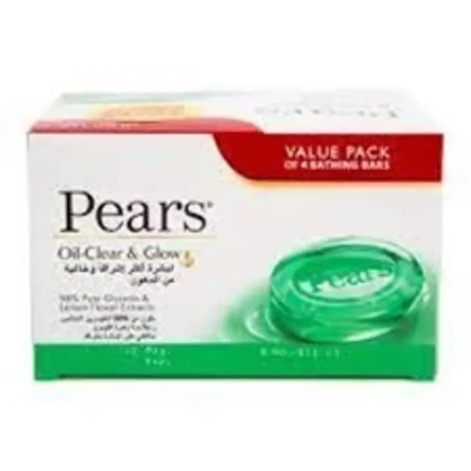 Pears Oil Clear Soap 4 125G